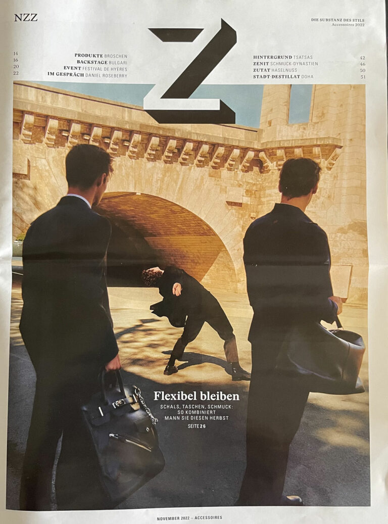 OQUA Lugano - NZZ cover